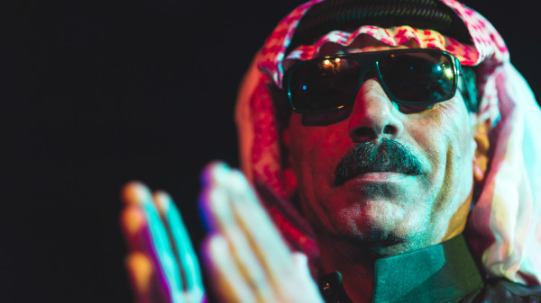 Omar Souleyman performed during NPR Music's showcase at Le Poisson Rouge in ...