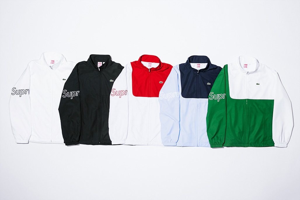 supreme and lacoste collab