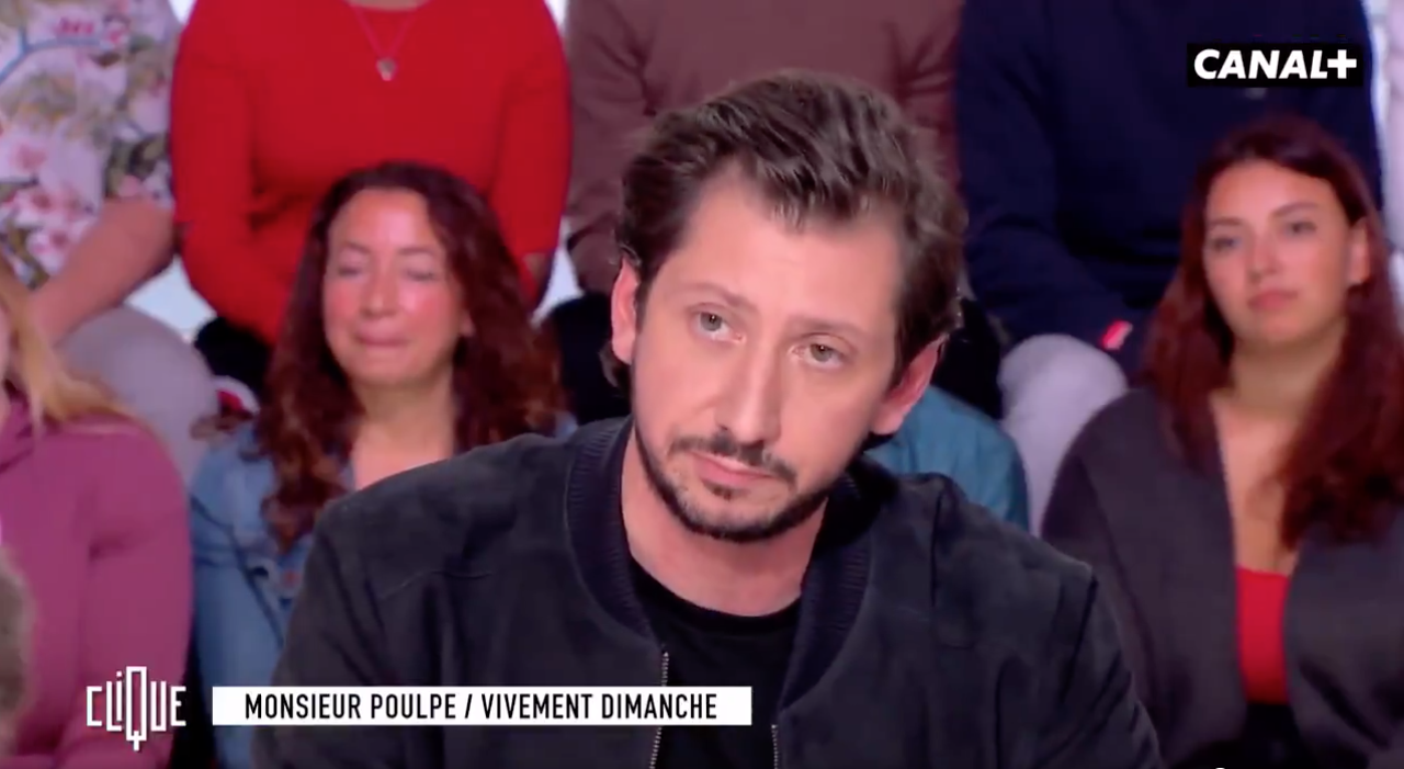 Monsieur Poulpe dans Clique pour sa nouvelle émission - Clique.tv